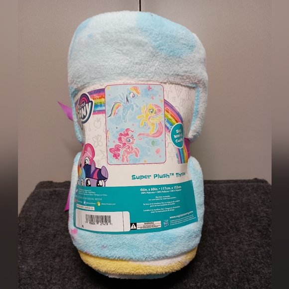 My Little Pony Bedding Nwt My Little Pony Super Plush Throw Light